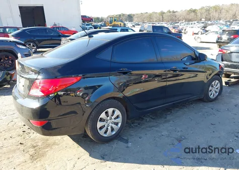 2016 Hyundai Accent Se из США, поврежденный, VIN KMHCT4AE3GU164556